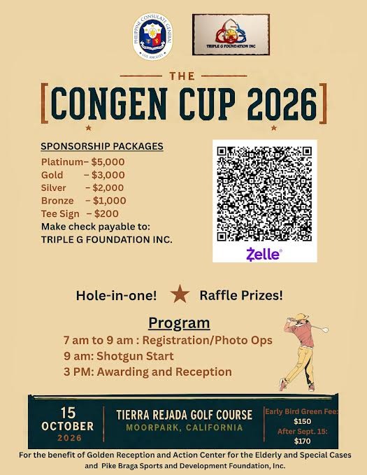 Congen Cup 2026 Sponsorship Packages Flyer